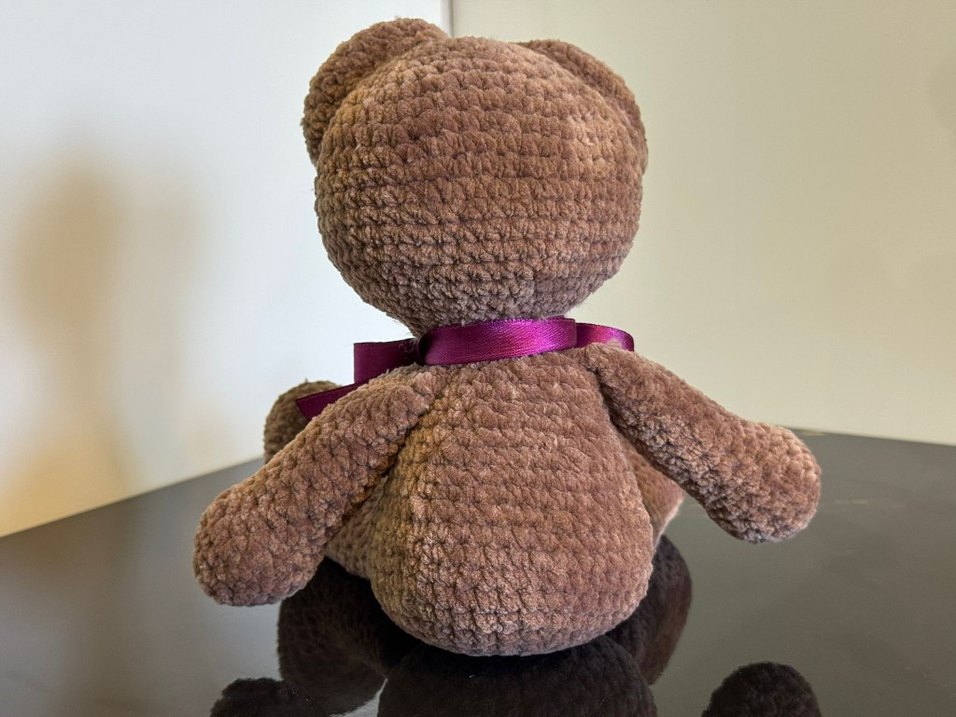 Kahverengi Peluş Oyuncak Ayı - Görsel 3