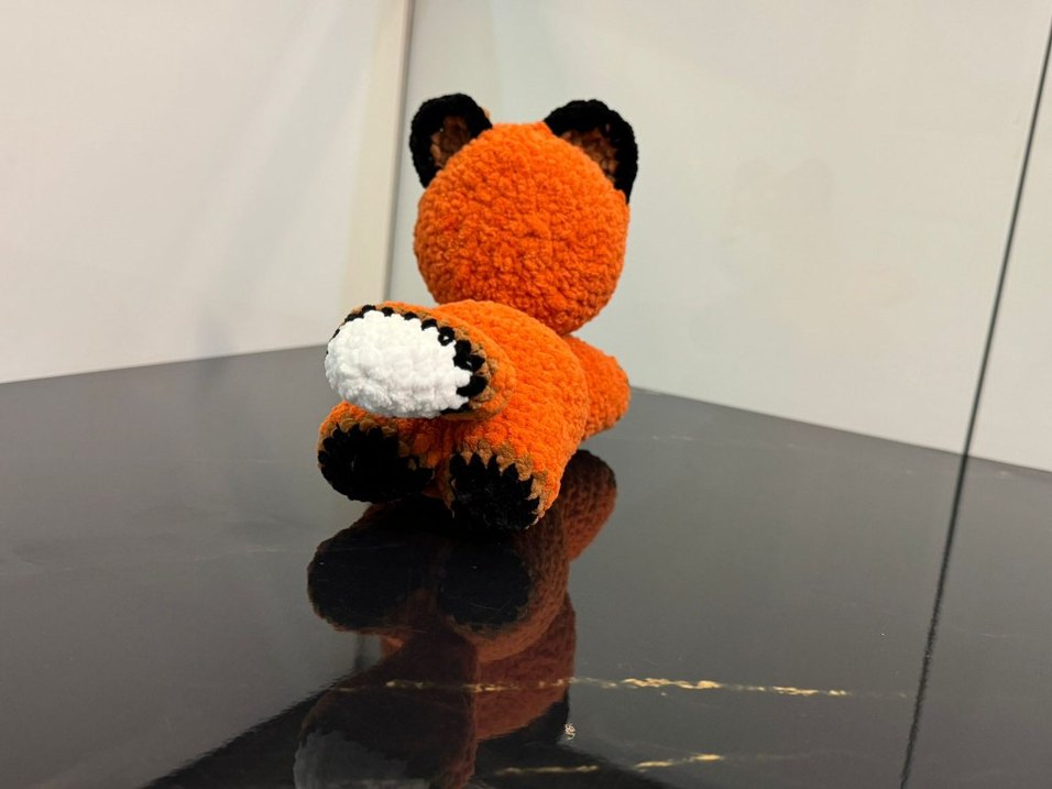 Amigurumi Tilki oyuncak - Görsel 3