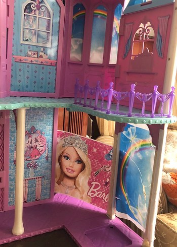 Pembe Barbie Prenses Kalesi Oyuncak - Görsel 4