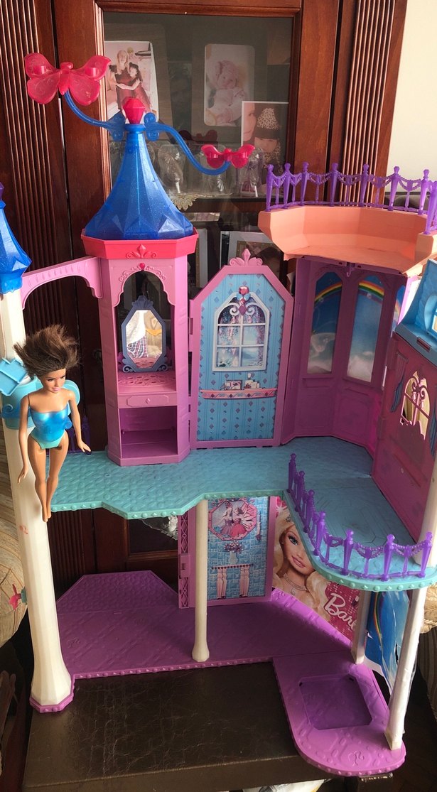 Pembe Barbie Prenses Kalesi Oyuncak - Görsel 2