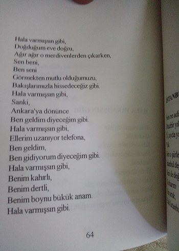 Hala Varmışsın Gibi.Şiir Kitabı - Görsel 3