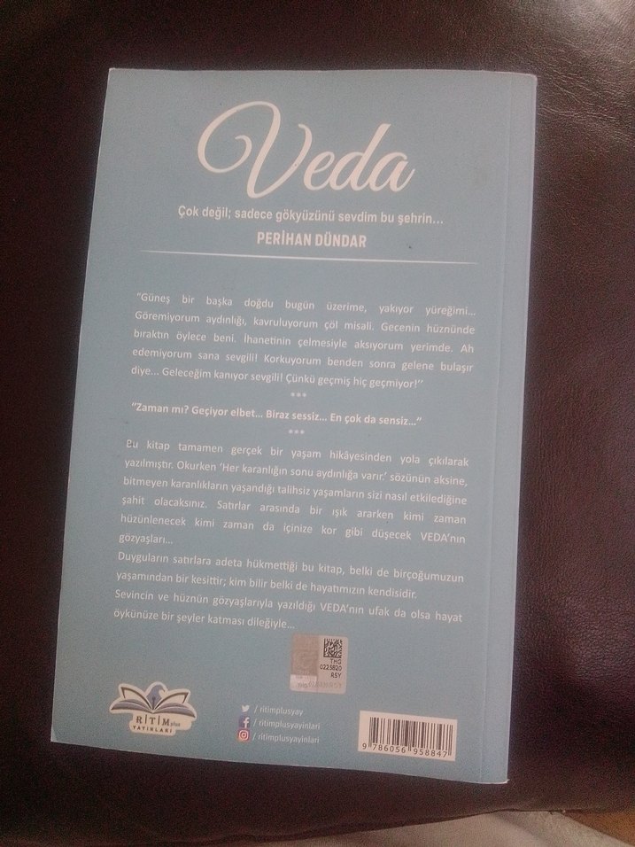Veda - Perihan Dündar Roman - Görsel 2