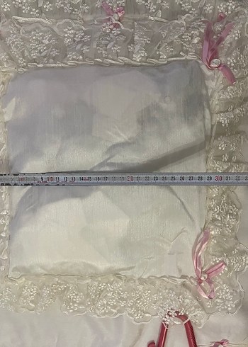 Nakışlı Beyaz Bebek Uyku Seti - Görsel 4