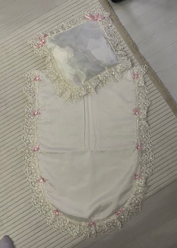 Nakışlı Beyaz Bebek Uyku Seti - Görsel 2