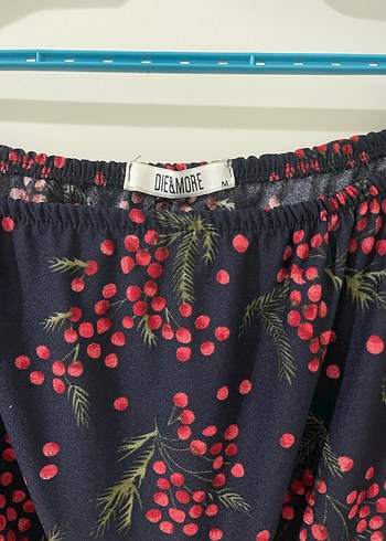 Kadın Çok Renkli Straplez Mini Bluz - Görsel 3