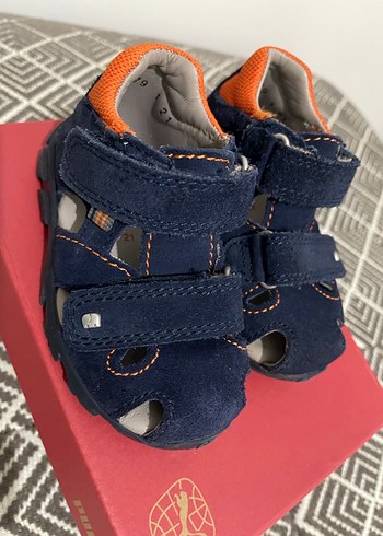 Lacivert Süet Erkek Bebek İlk Adım Ayakkabısı - Görsel 2
