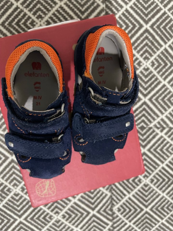 Lacivert Süet Erkek Bebek İlk Adım Ayakkabısı - Görsel 3