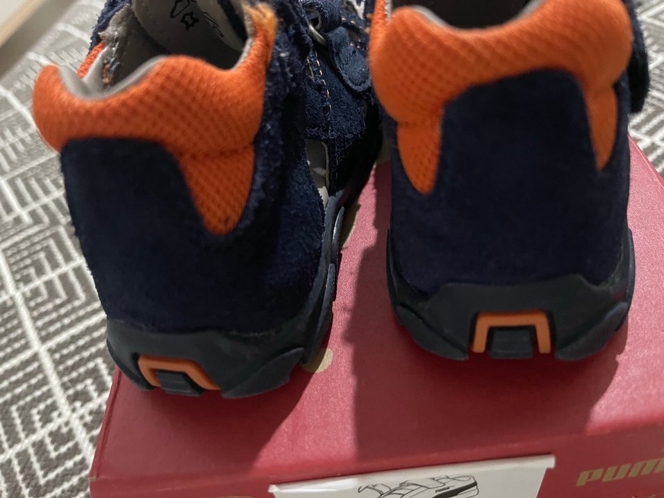 Lacivert Süet Erkek Bebek İlk Adım Ayakkabısı - Görsel 4