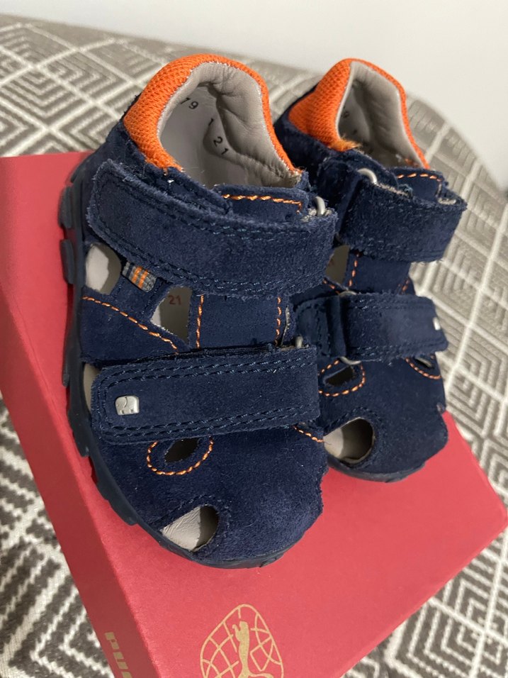 Lacivert Süet Erkek Bebek İlk Adım Ayakkabısı - Görsel 2