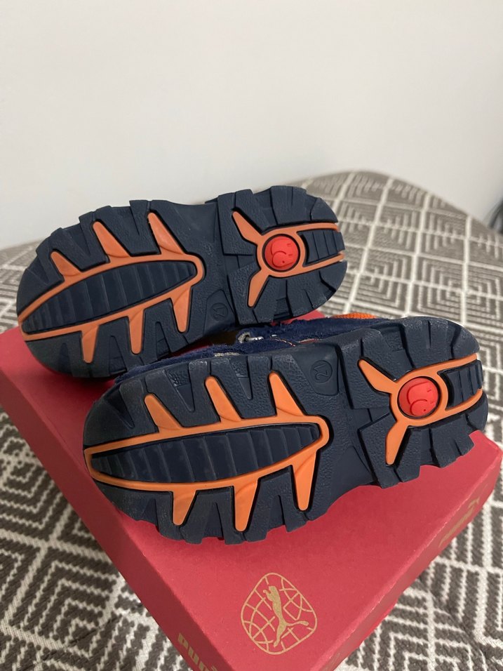 Lacivert Süet Erkek Bebek İlk Adım Ayakkabısı - Görsel 5