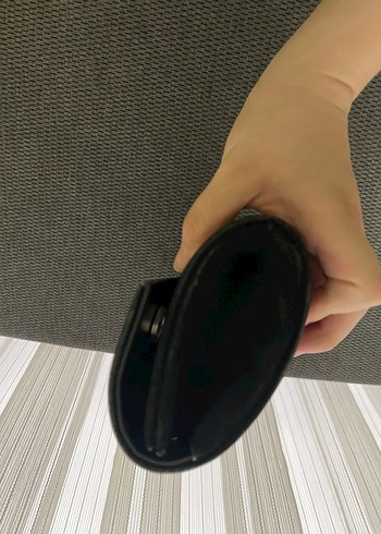 Siyah Kadın Spor Clutch Çanta Velcro - Görsel 5