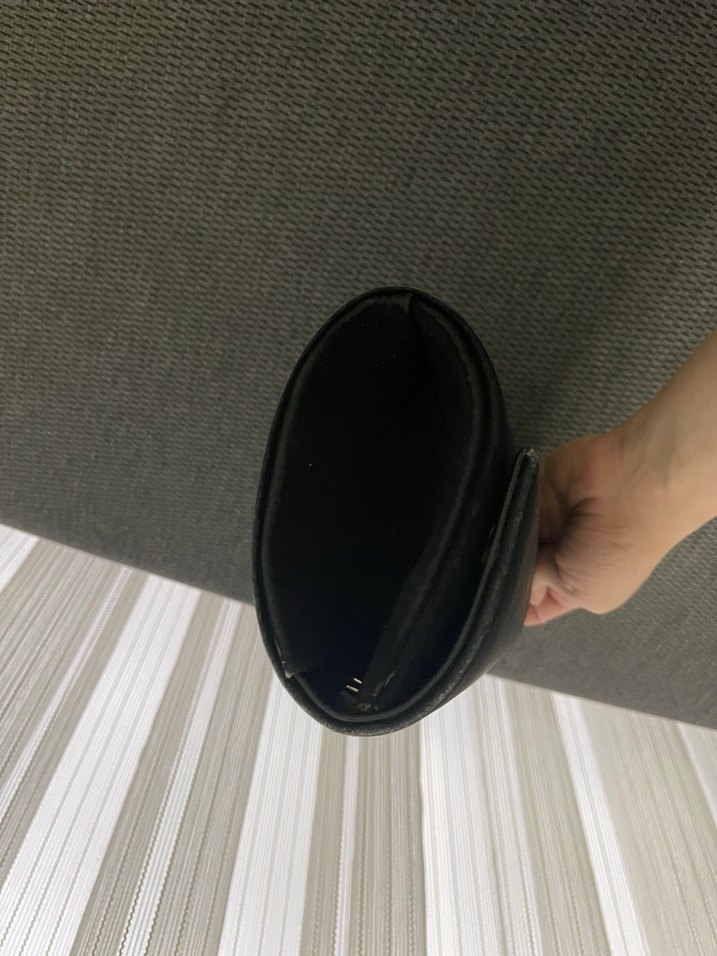 Siyah Kadın Spor Clutch Çanta Velcro - Görsel 3