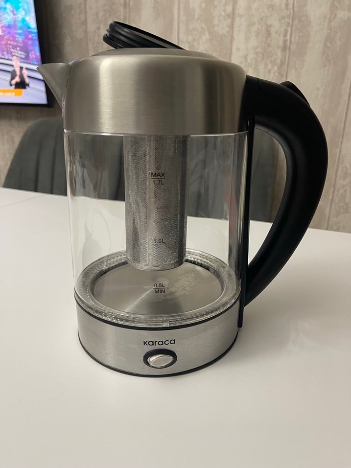 Karaca Gri Cam Elektrikli Su Isıtıcısı - Görsel 2