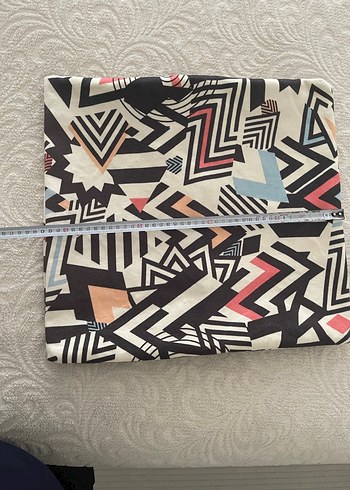 Bohem Çok Renkli Elastik Kadın Fular - Görsel 6