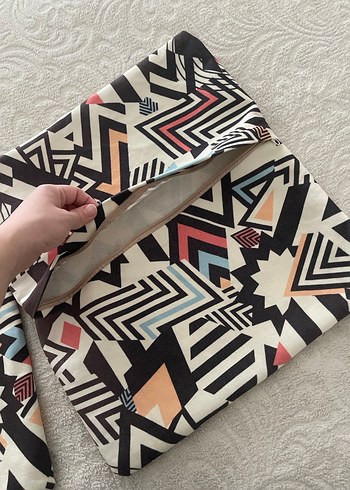 Bohem Çok Renkli Elastik Kadın Fular - Görsel 5