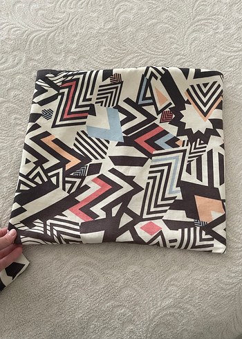 Bohem Çok Renkli Elastik Kadın Fular - Görsel 3