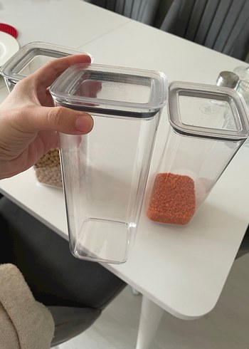 Gri Mutfak Baharat Saklama Kapları - Görsel 5