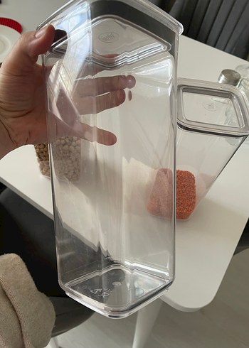 Gri Mutfak Baharat Saklama Kapları - Görsel 4