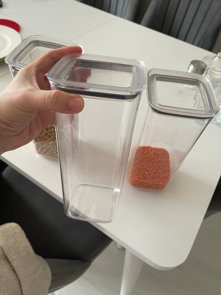 Gri Mutfak Baharat Saklama Kapları - Görsel 5