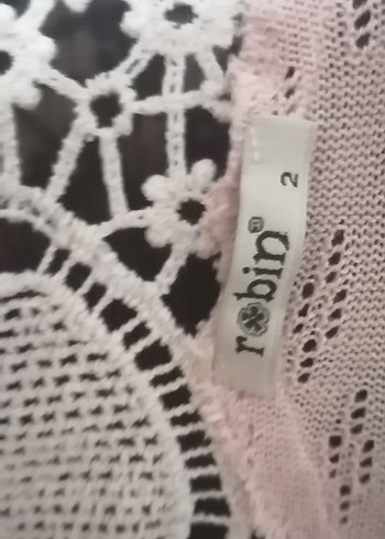 Diğer Dantel Detaylı açık pembe, pudra renk Hırka