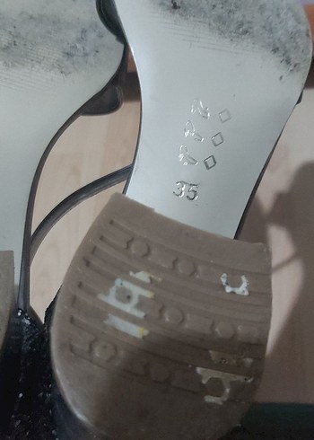 35 numara Gri ,parlak renk,Tokalı Ayakkabı - Görsel 7