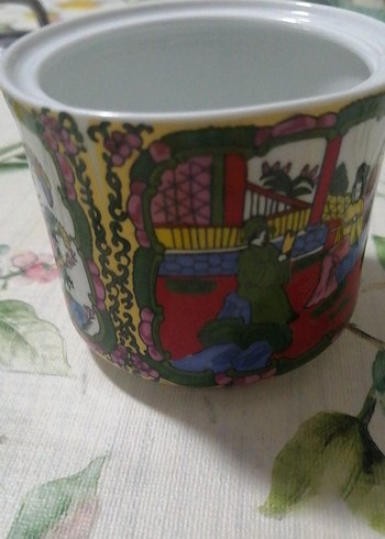 Renkli Baskılı, çok amaçlı şekerlik, fincan - Görsel 2