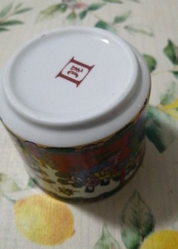 Renkli Baskılı, çok amaçlı şekerlik, fincan - Görsel 4