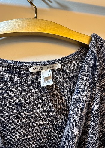 Gri Uzun Kollu Midi Örme Elbise  - Görsel 4