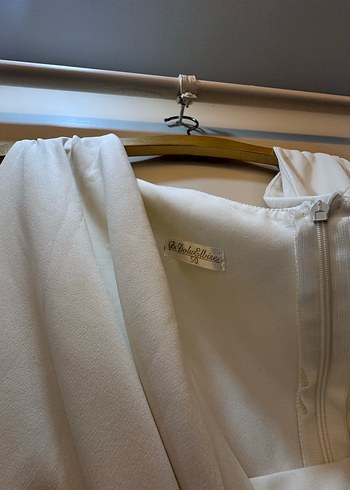 Beyaz Uzun Elbise ( nikah için )  - Görsel 2