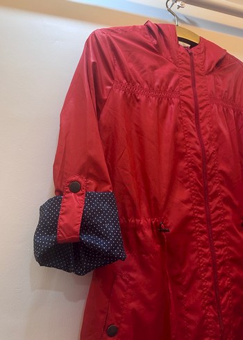 Kırmızı Midi Kadın Ceket - Görsel 3