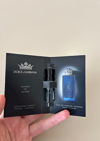 Dolce & Gabbana Pour Homme Intense Parfum 1ml Sample - Görsel 2