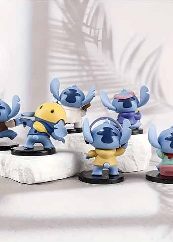 Beden Renk Disney Stitch Figür Blind Box