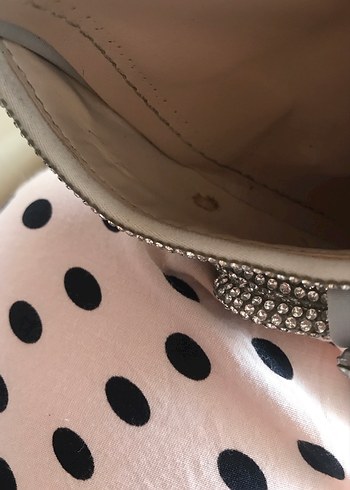 Gri Beyaz Yüksek Topuklu Kadın Abiye Ayakkabı - Görsel 6