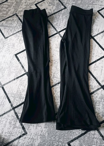 LC Waikiki Kız Çocuk Siyah Pilili İnce Fit Pantolon