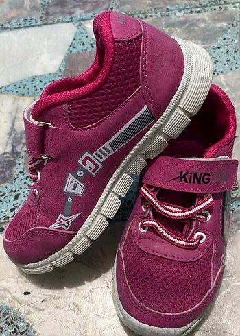 Adidas Kız Çocuk Pembe Cırt Cırtlı Spor Ayakkabı