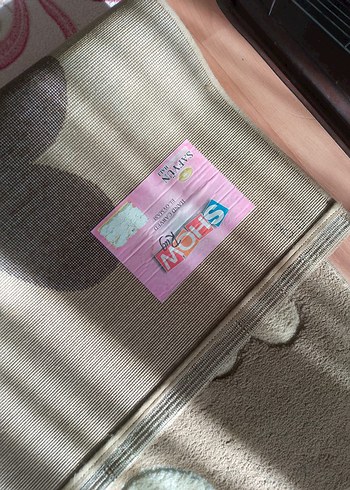 Bej Çiçek Desenli Modern Halı - Görsel 3