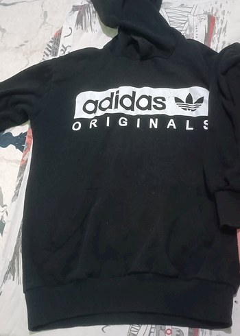 Pembe Kadın Kapüşonlu Sweatshirt - Görsel 2