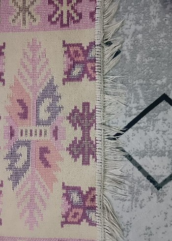 Nakışlı Mor Konvansiyonel Halı - Görsel 2