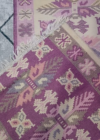 Nakışlı Mor Konvansiyonel Halı - Görsel 3