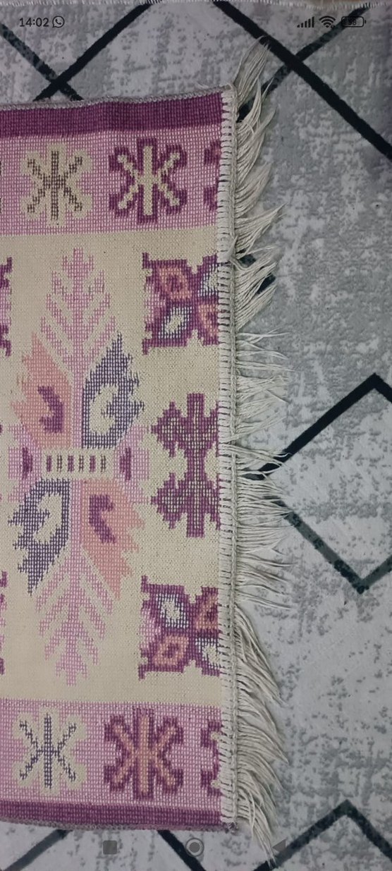 Nakışlı Mor Konvansiyonel Halı - Görsel 2