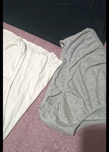 Siyah Mini Hamile ve Emzirme Üstü - Görsel 3