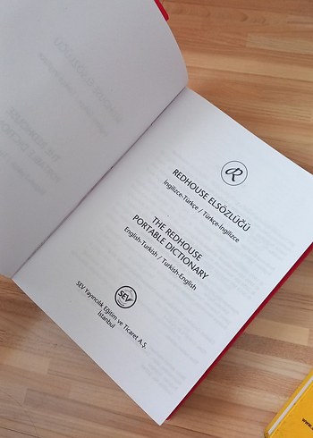 Redhouse İngilizce-Türkçe ve Langenscheidt Almanca Sözlük - Görsel 3