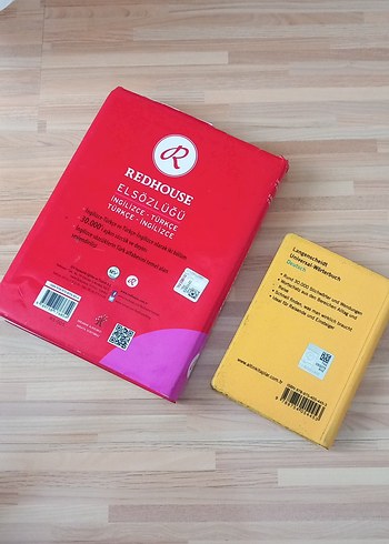 Redhouse İngilizce-Türkçe ve Langenscheidt Almanca Sözlük - Görsel 2