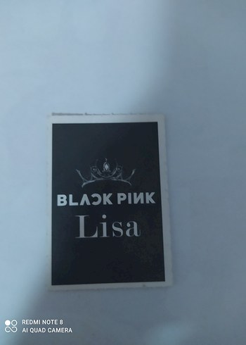  blackpink fotokart