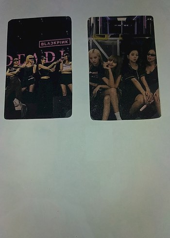 Blackpink fotokart
