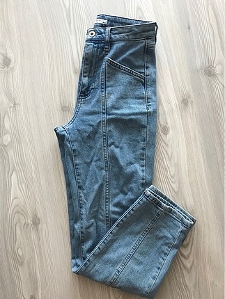 Yeni sezon yüksek bel skinny Mom fit