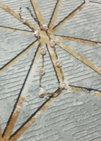 Uzun Bej Bohem Boncuklu Kolye - Görsel 6