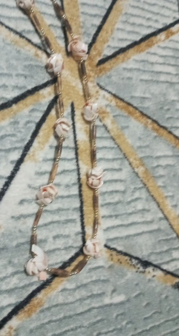 Uzun Bej Bohem Boncuklu Kolye - Görsel 5