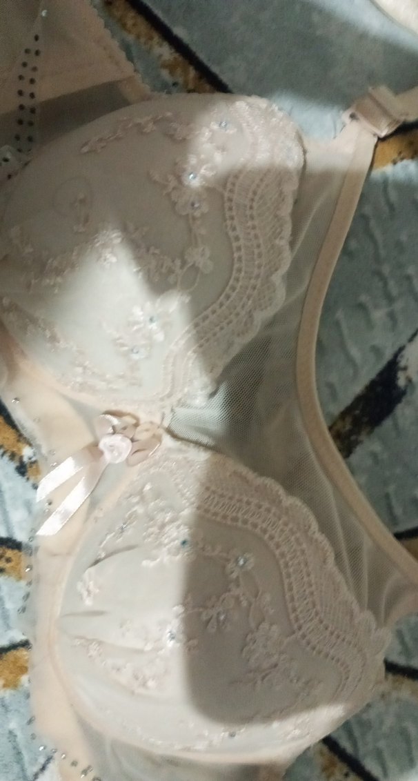 Nakış Detaylı Bej Vintage Bohem Sütyen - Görsel 5