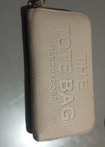 Bej Deri Kadın Fermuarlı Cüzdan - Görsel 2